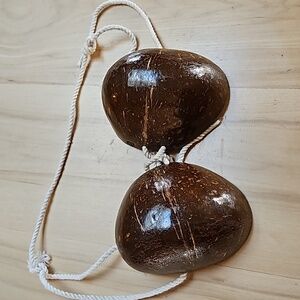 Coconut bra